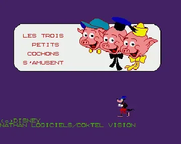 Trois Petits Cochons s'Amusent, Les